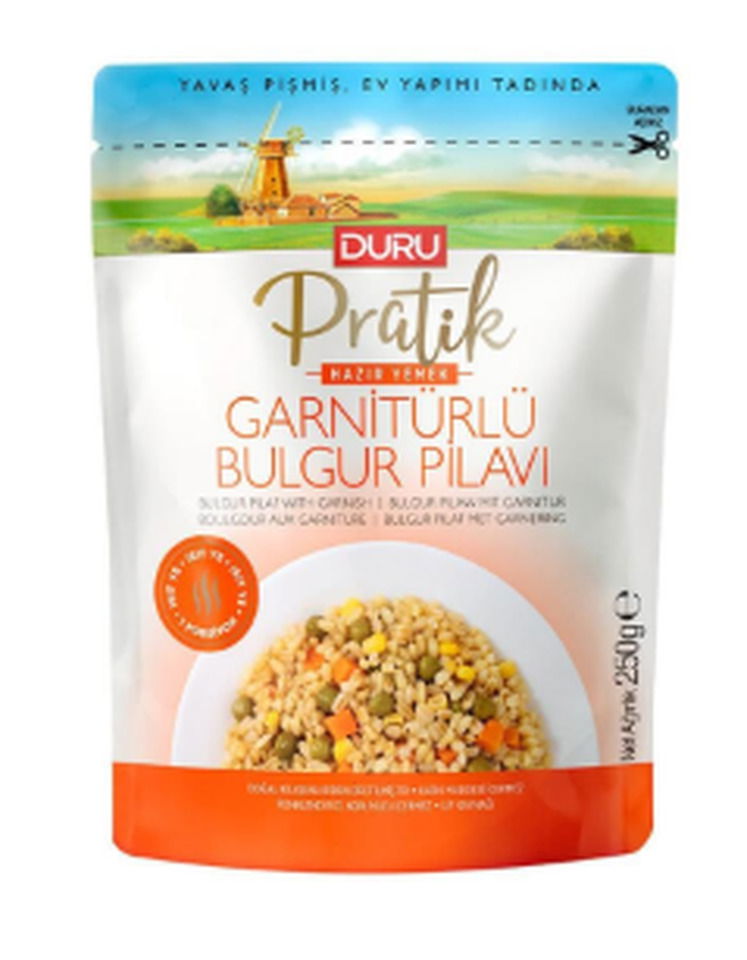 DURU PRATİK BULGUR PİLAVI 250 GR GARNİTÜRLÜ